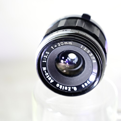 Olympus zuiko 20 mm - olympus, f3,5