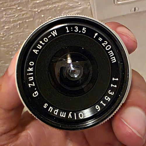 Olympus zuiko auto 20 - auto-w,